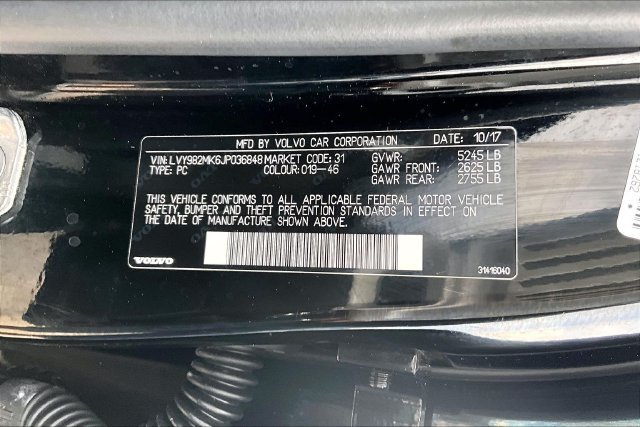 Used 2018 Black Stone Volvo T5 Momentum image 28
