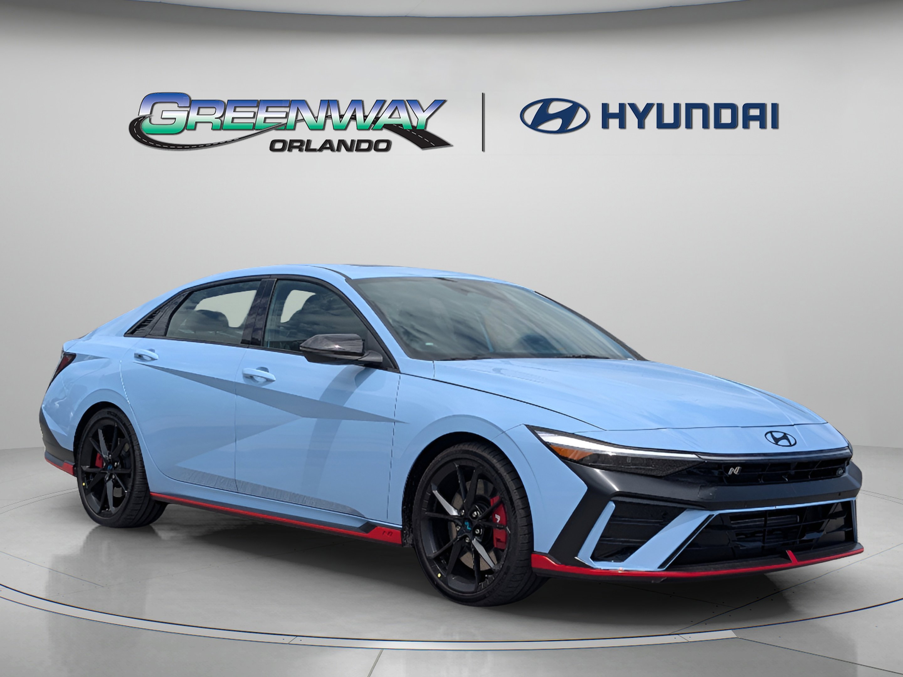 New 2026 Performance Blue Hyundai Sedan image 2