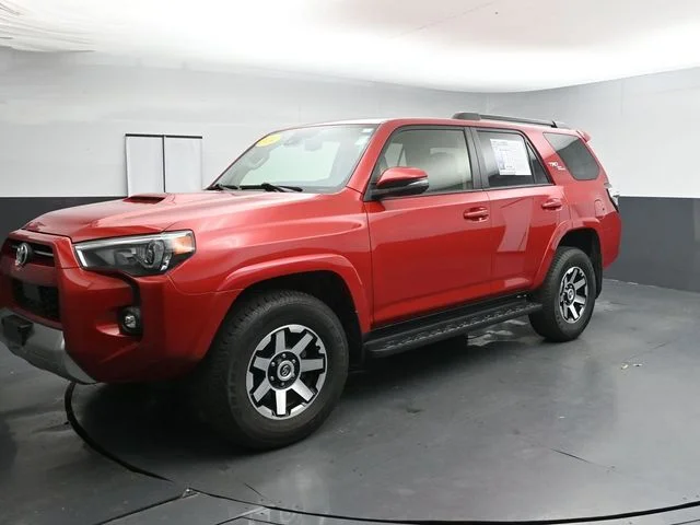 Used 2024 Red Toyota TRD Off-Road Premium image 3