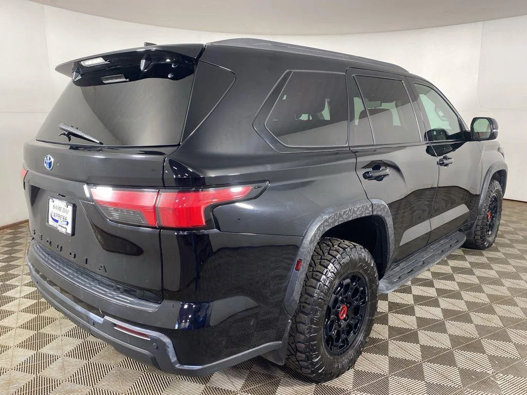 Used 2023 Midnight Black Metallic Toyota TRD Pro image 28