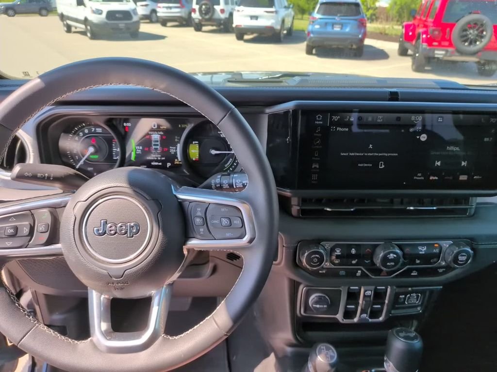 Used 2025 Gray Jeep Sahara 4xe image 30