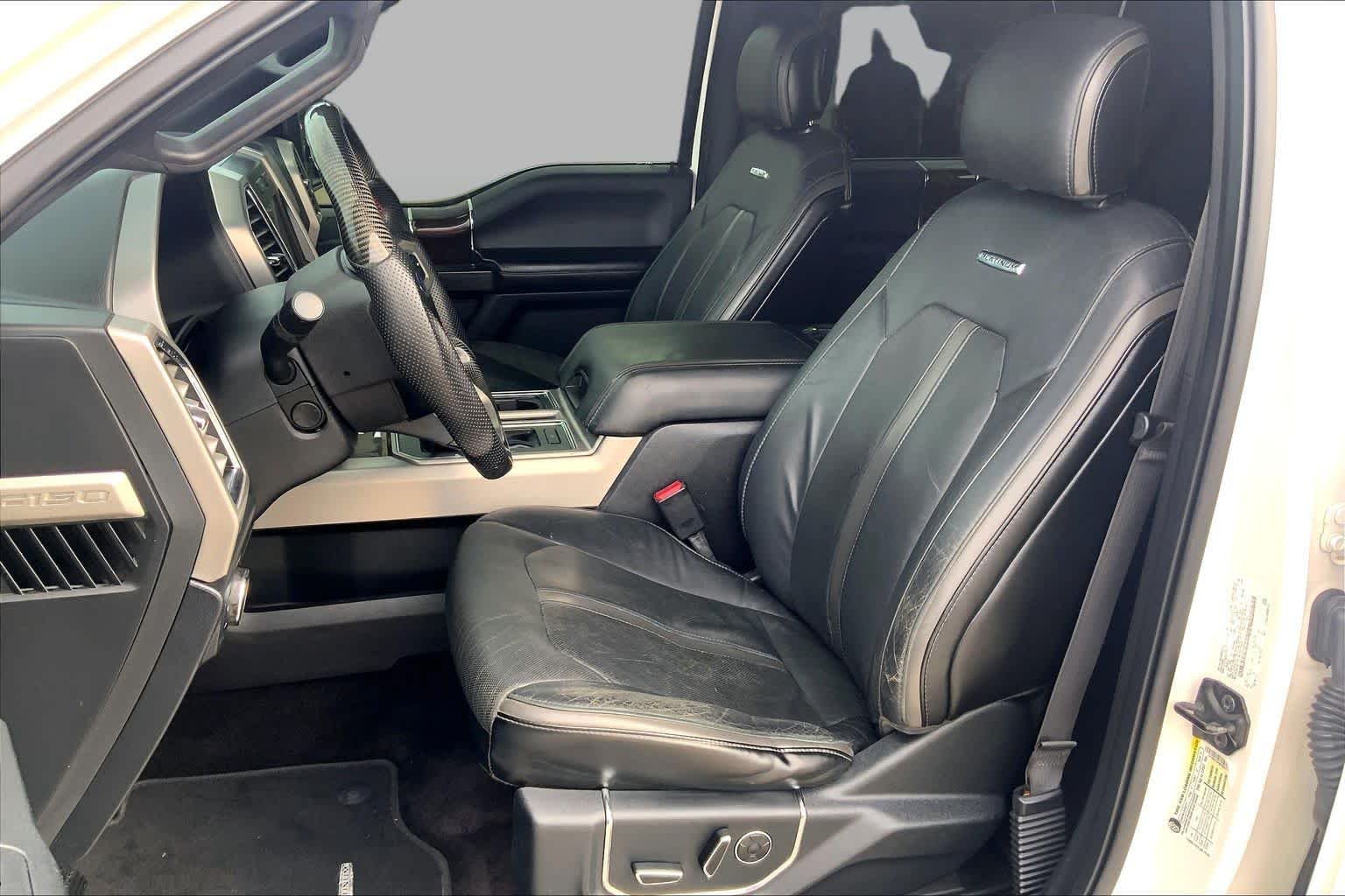 Used 2015 White Platinum Metallic Tri-Coat Ford Platinum image 6