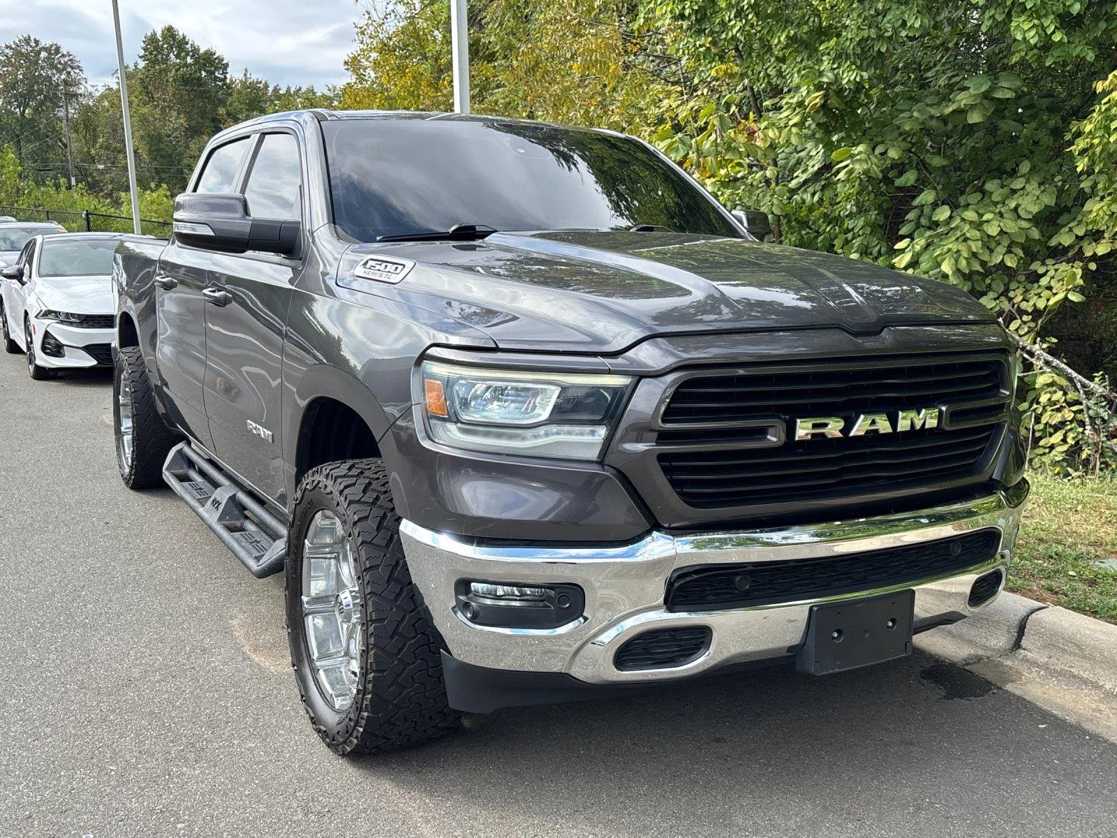 Used 2021 Granite Crystal Metallic Clearcoat Ram Big Horn image 7