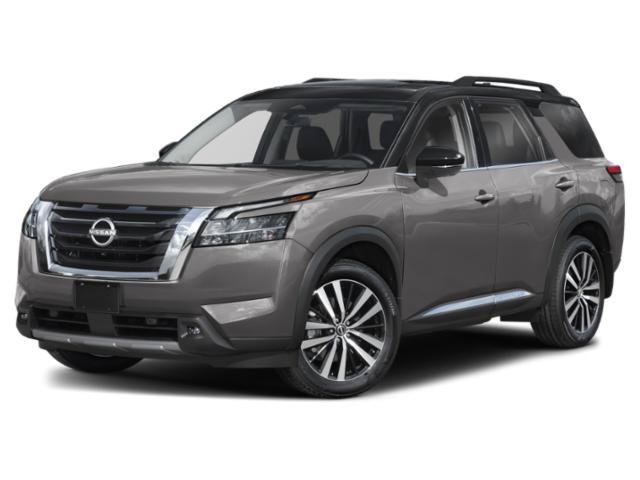 Used 2025 Gun Metallic/Super Black Nissan Platinum image 1