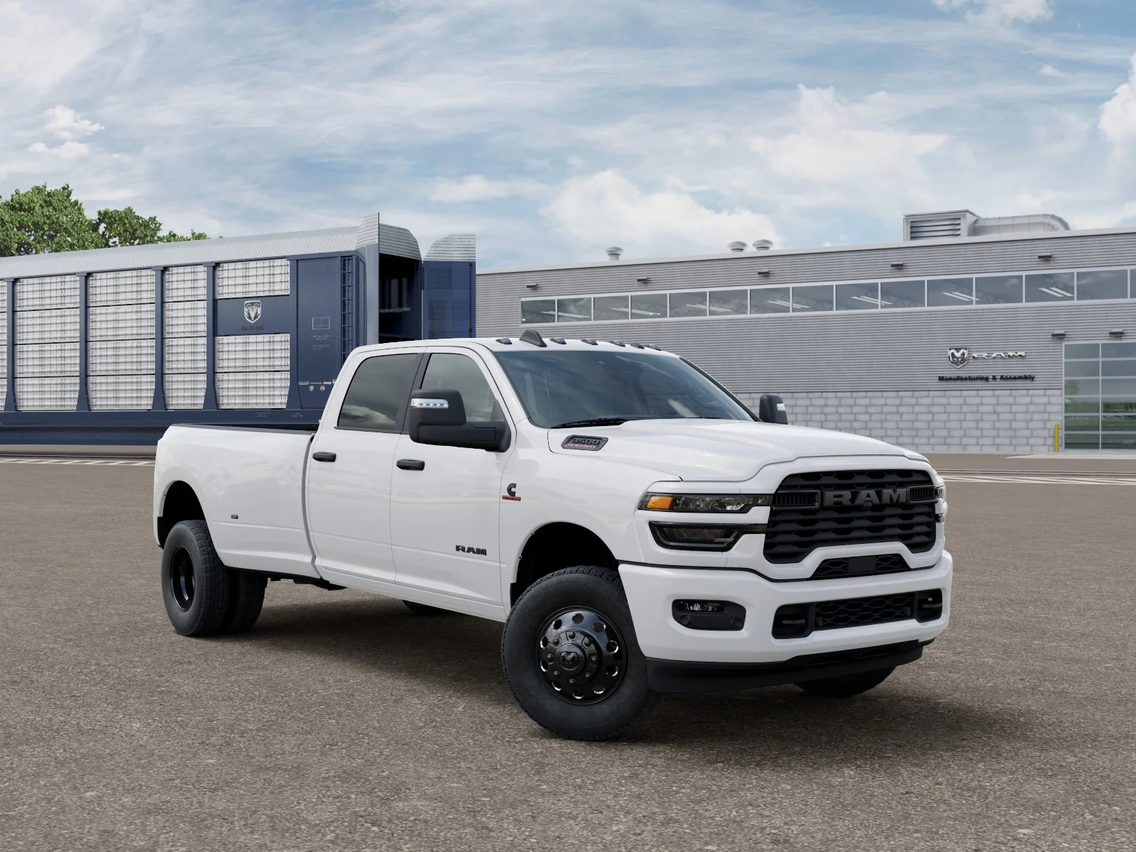 New 2026 Bright White Clearcoat RAM BIG HORN image 5