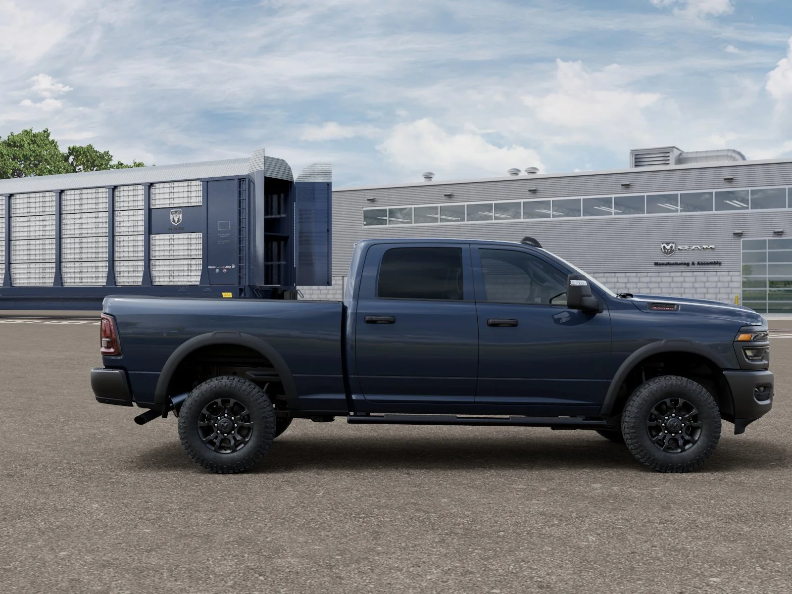 New 2026 Forged Blue Metallic Exterior Paint RAM Tradesman image 12