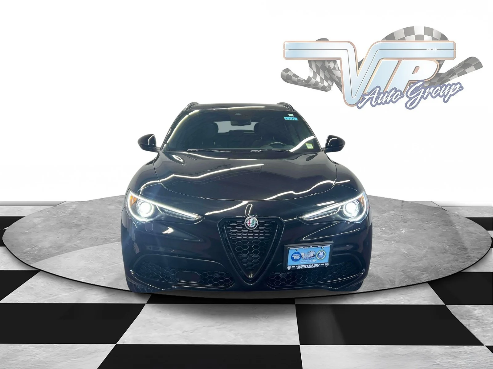 Used 2023 Vulcano Black Metallic Alfa Romeo Veloce image 2