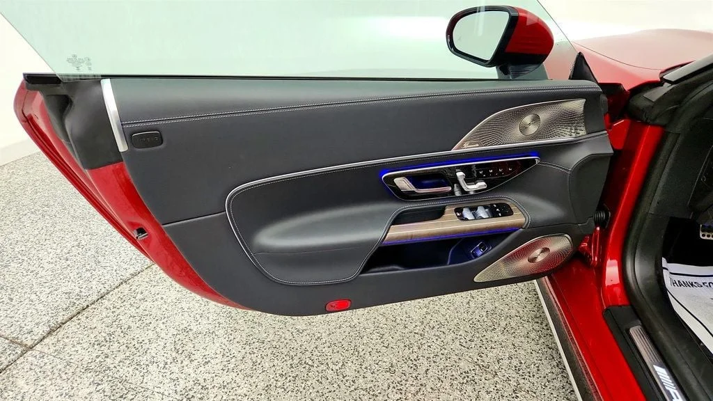 Used 2025 MANUFAKTUR Patagonia Red Metallic Mercedes-Benz AMG® SL 43 Roadster, Performance Trim Line w/ Burmester Audio image 11