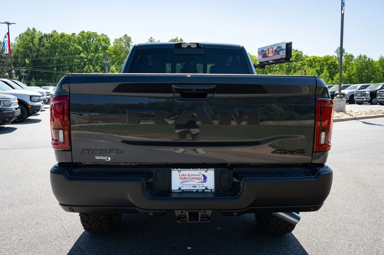 New 2026 Forged Blue Metallic Exterior Paint RAM Rebel image 8
