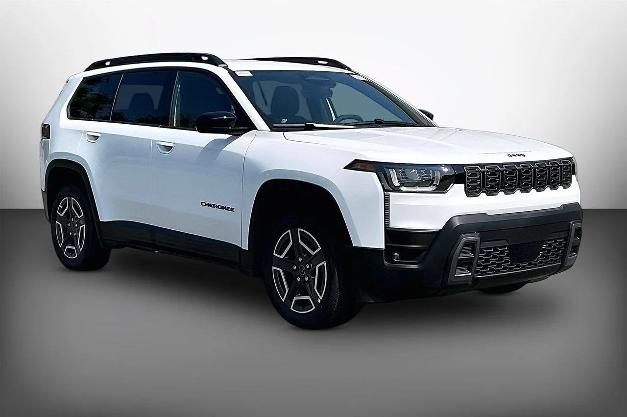 New 2026 Bright White Clearcoat Jeep Laredo image 1