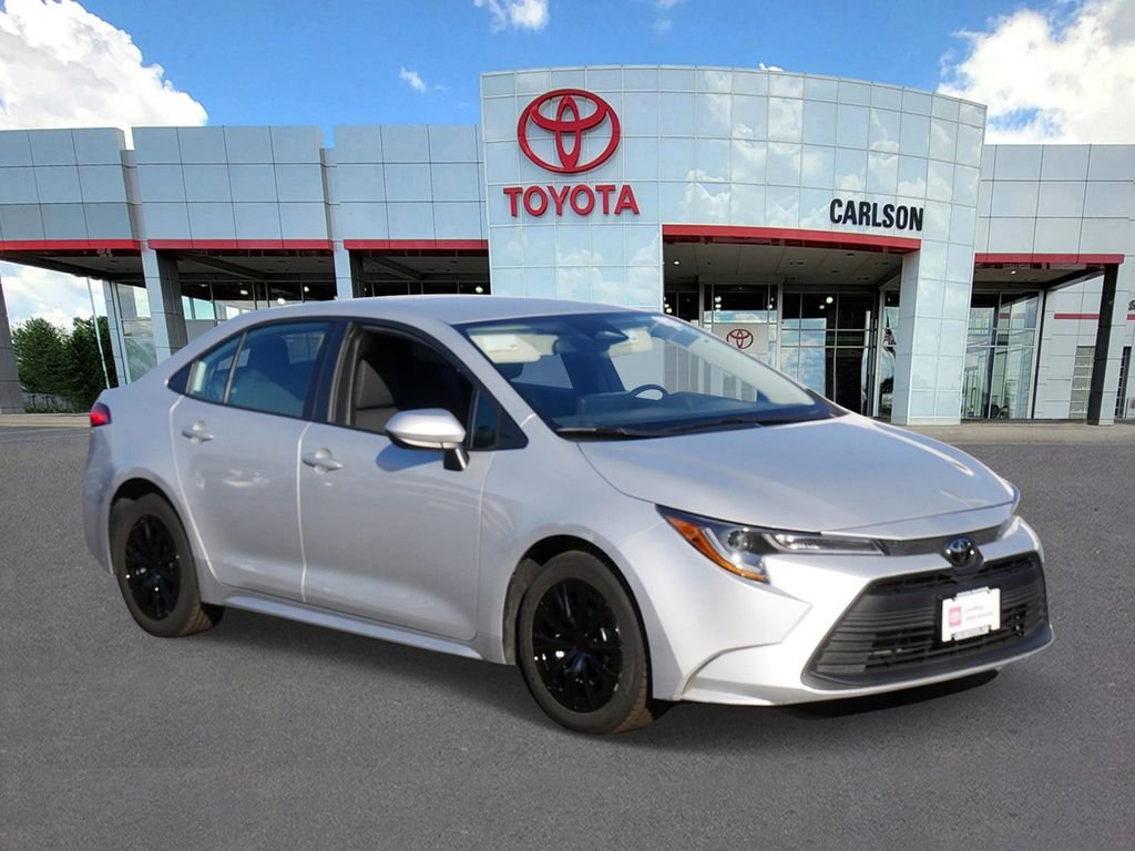 Certified 2023 Toyota Corolla LE with VIN 5YFB4MDE9PP045724 for sale in Minneapolis, Minnesota