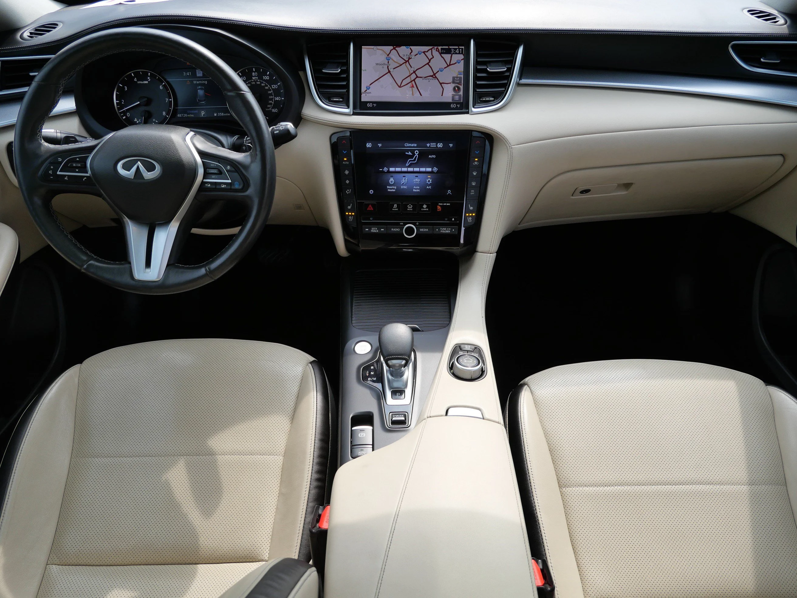 Used 2021 Mocha Almond INFINITI SENSORY image 10