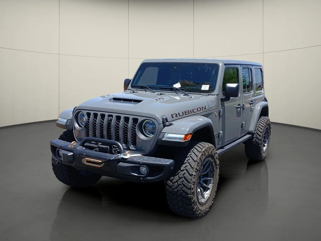 Used 2021 Gray Jeep Unlimited Rubicon 392 image 3