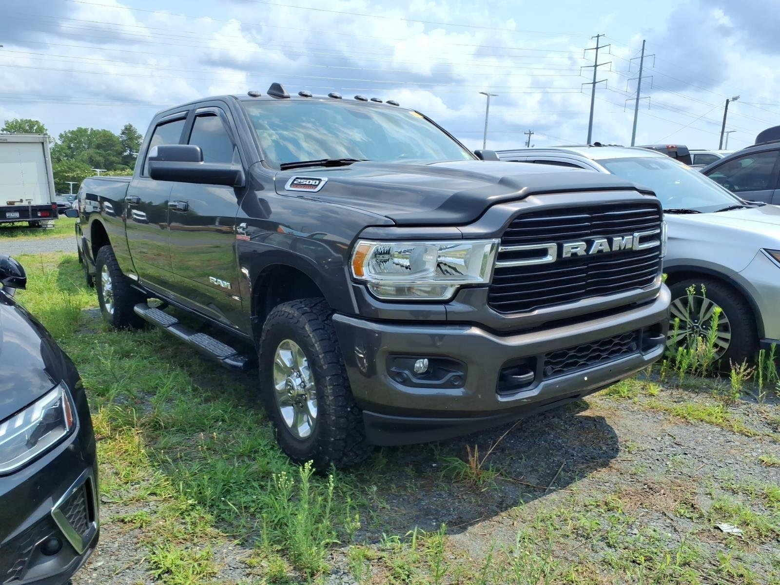 Used 2021 Granite Crystal Metallic Clearcoat Ram Big Horn image 6