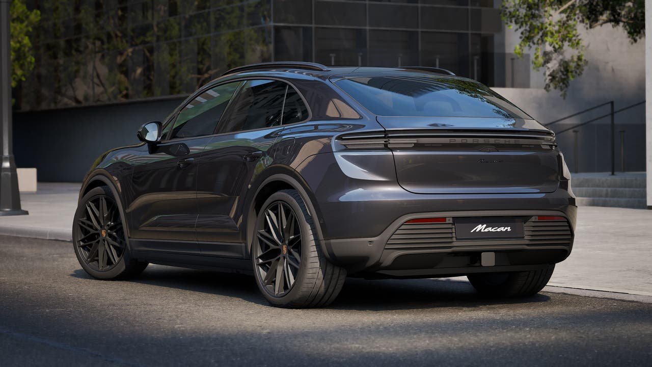 New 2027 Volcano Grey Metallic Porsche 4 Electric image 3