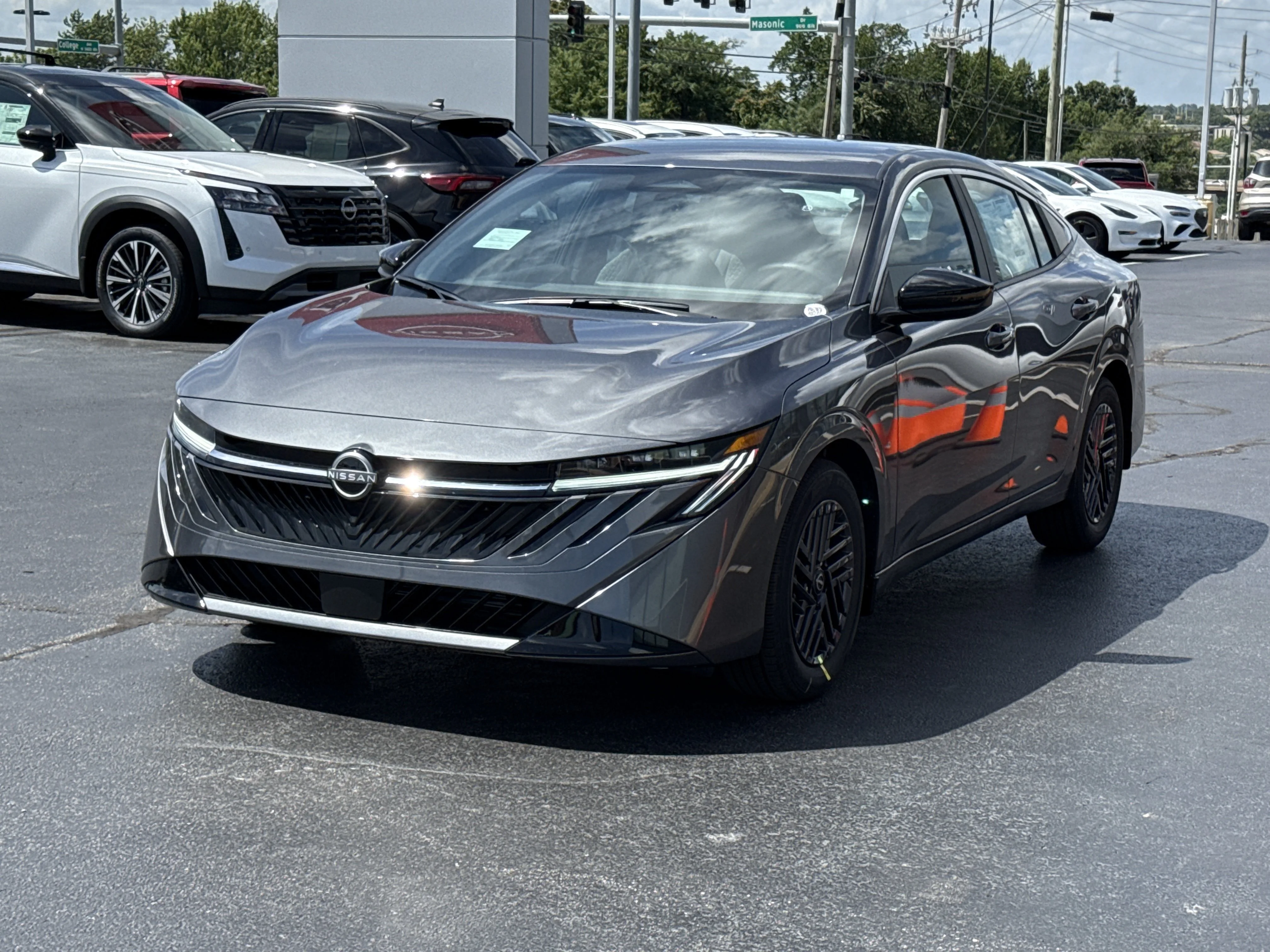 New 2026 Gun Metallic Nissan SV image 10