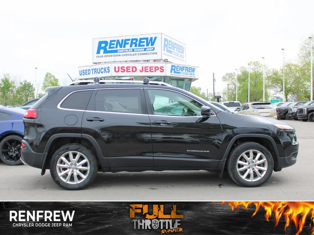 2015 Jeep Cherokee Limited * Mechanic Special | Heated/Vented Seats | Nav | Panoramic Sunroof | Roof Rails
