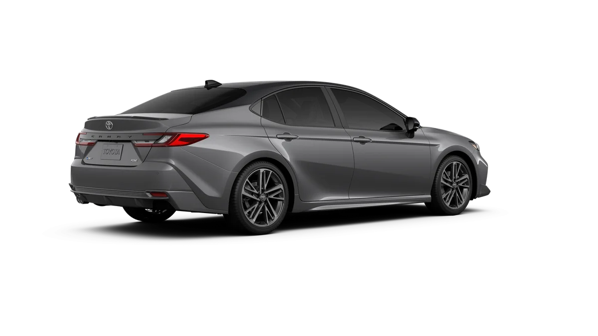 New 2026 Heavy Metal with Midnight Black Metallic roof Toyota XSE image 9