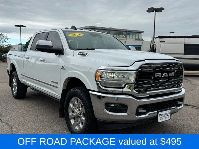 Used 2020 White Ram Limited Crew Cab 4x4 6