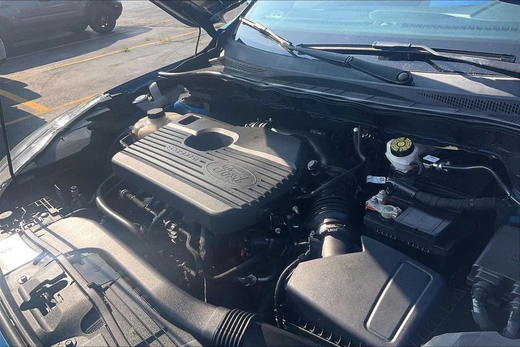Used 2020 Blue Ford Titanium image 32