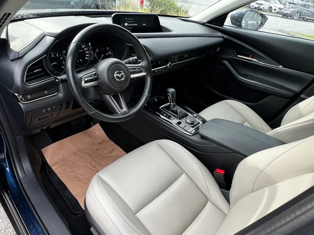 Certified Used 2023 Deep Crystal Blue Mica Mazda GS AWD at GS AWD with Luxury Package. Leatherette, image 11
