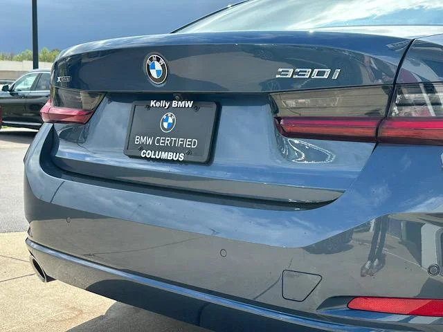 Certified Used 2025 Arctic Race Blue metallic BMW 330i xDrive image 9