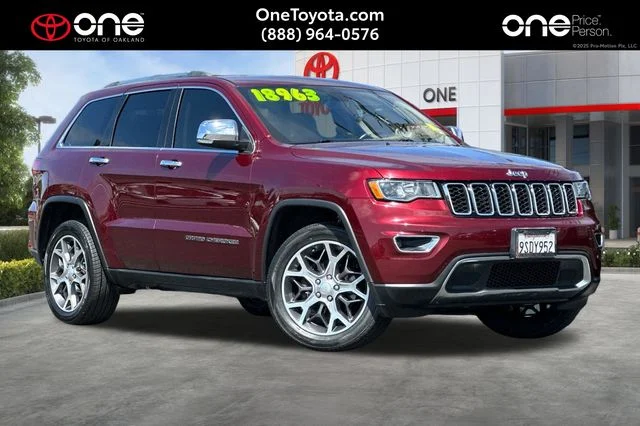 Used 2020 Red Jeep Limited image 1
