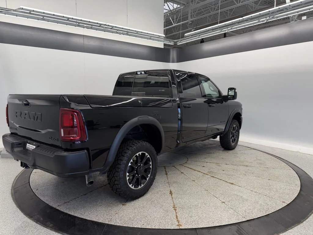 New 2026 Diamond Black Crystal Pearlcoat Ram Rebel image 26