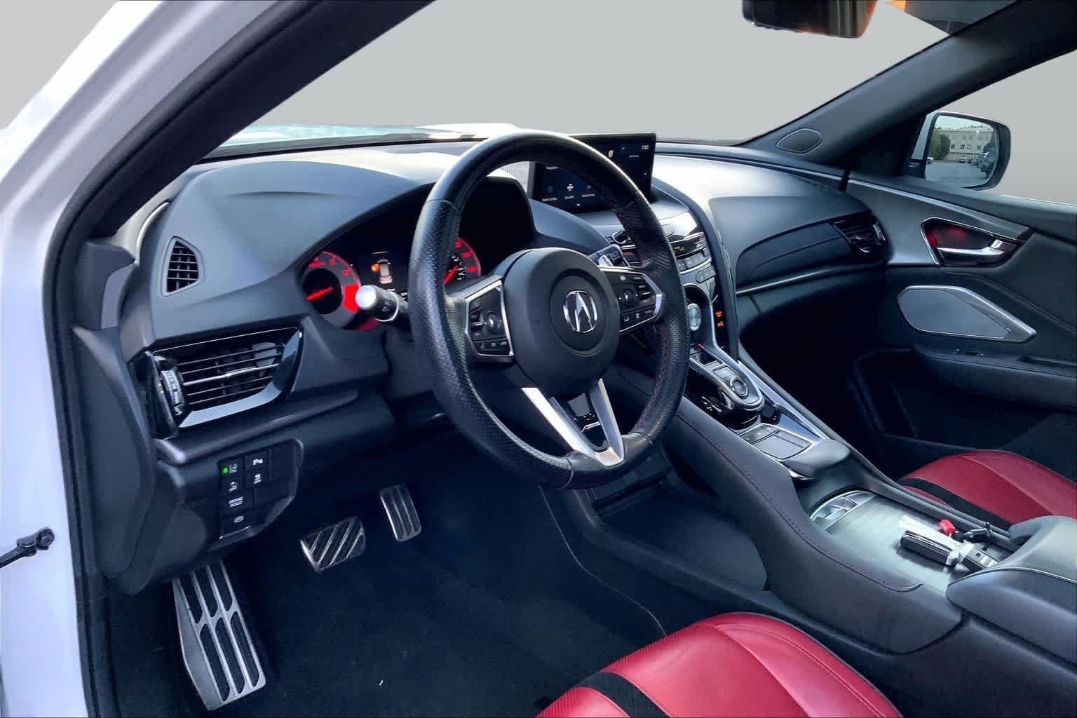 Used 2021 Platinum White Pearl Acura w/A-Spec Package image 15