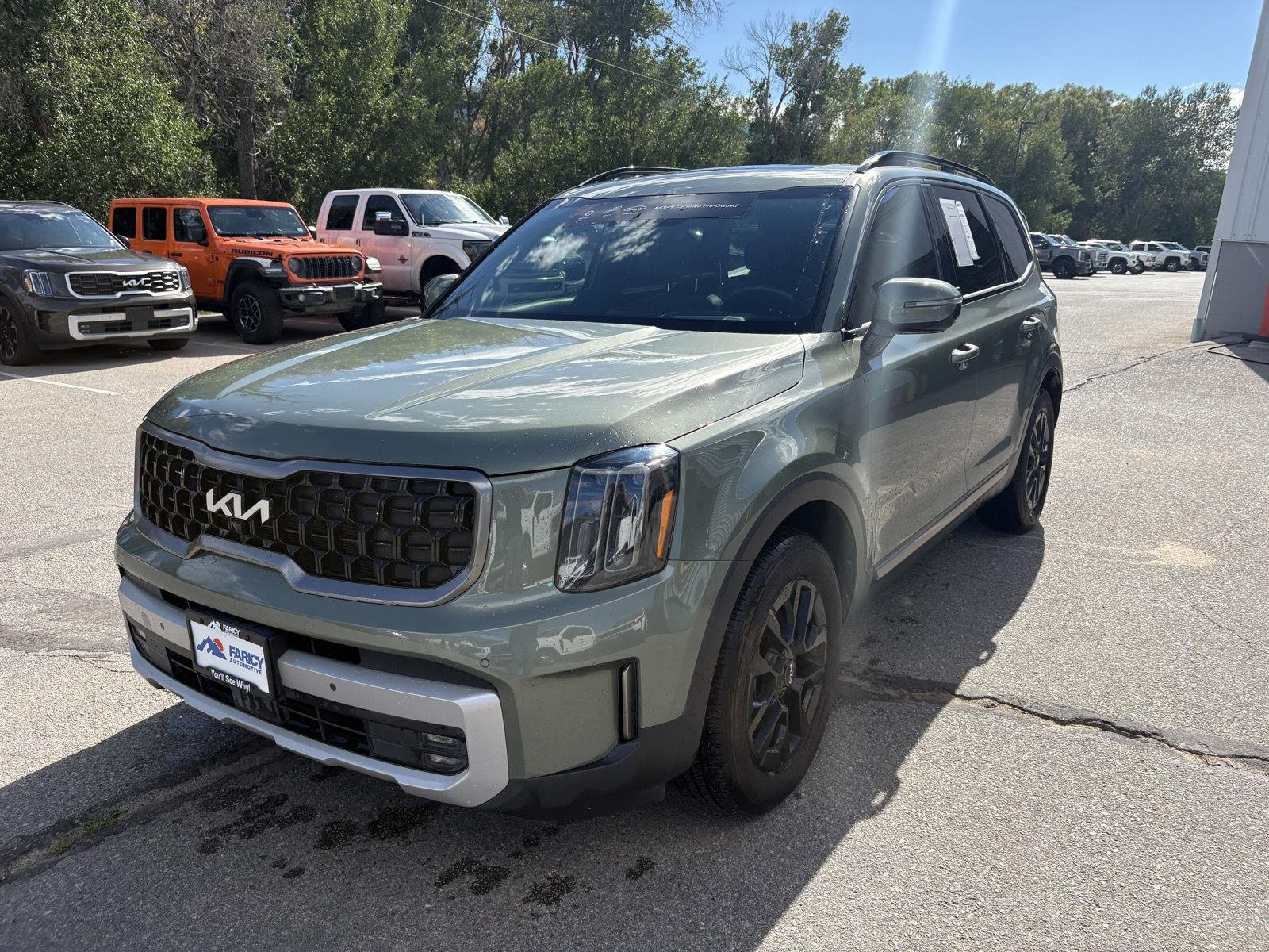 Used 2023 Jungle Green Kia SX-Prestige X-Pro image 1