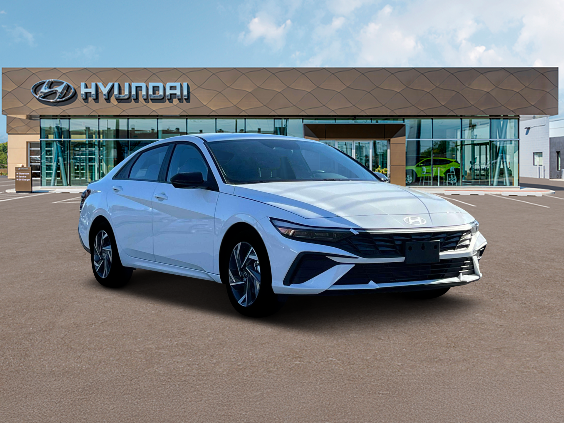 New 2025 White Hyundai SEL Sport image 11