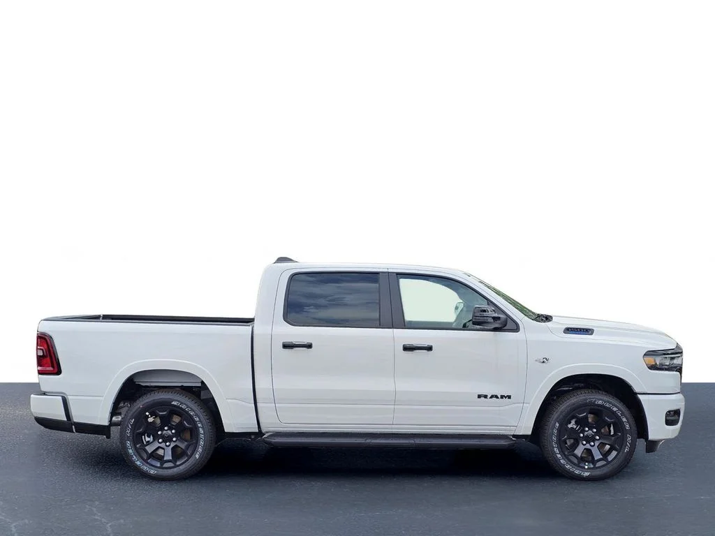 New 2026 Bright White Clear-Coat Exterior Paint RAM Big Horn/Lone Star image 8