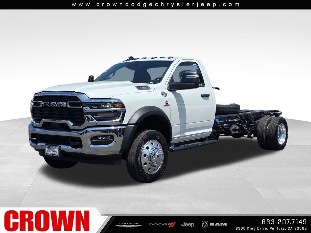 New 2026 Bright White Clear-Coat Exterior Paint RAM Tradesman image 1