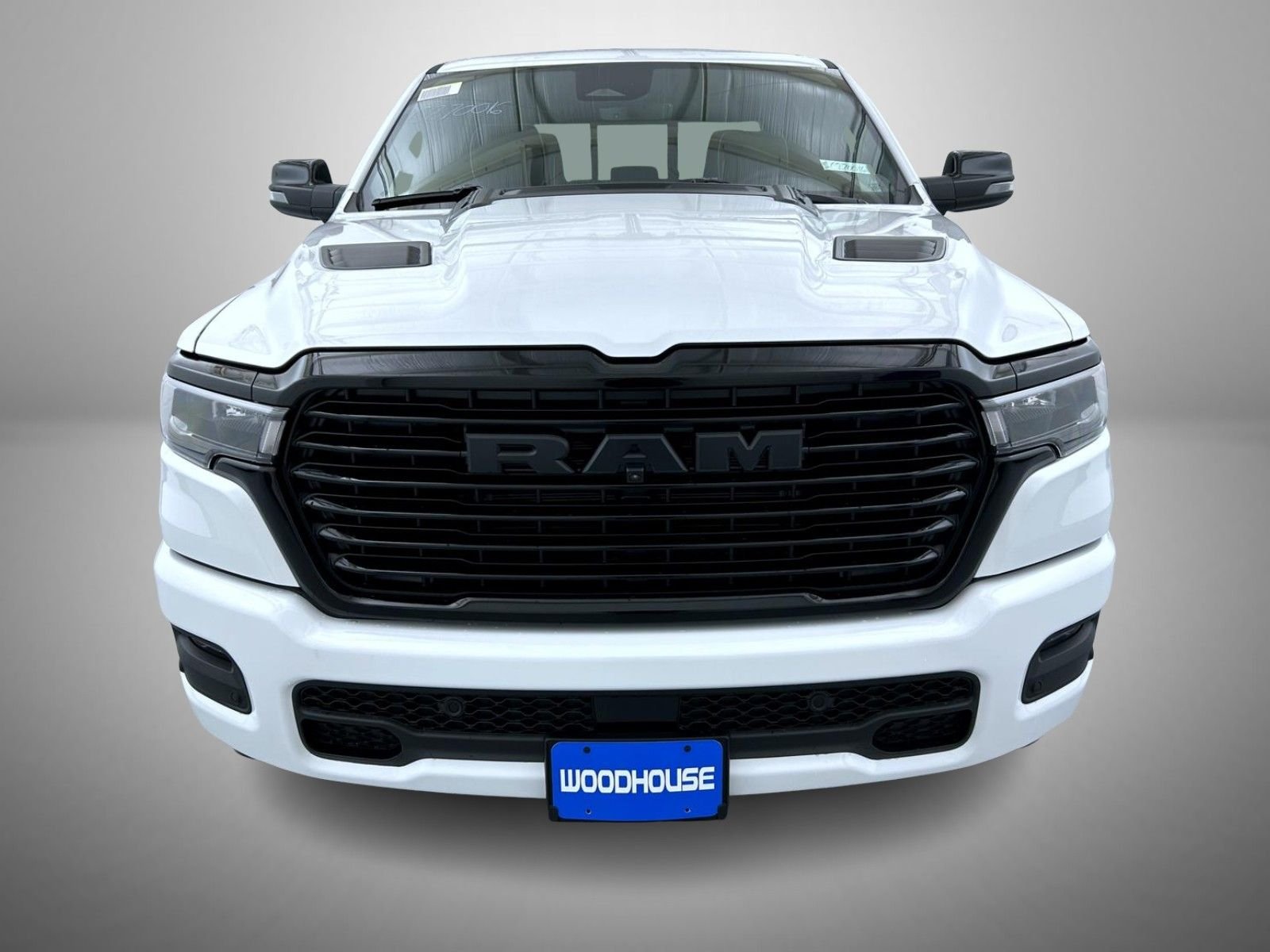 New 2027 Bright White Clear-Coat Exterior Paint RAM Laramie image 2