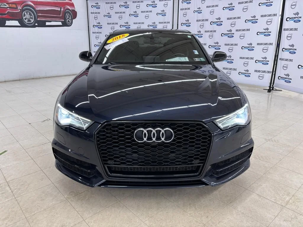 Used 2018 Moonlight Blue Metallic Audi 2.0T image 2