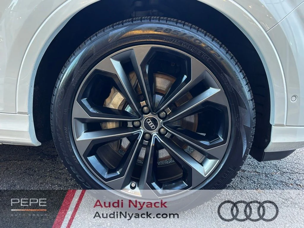 Used 2025 White Audi 55 Premium Plus image 8