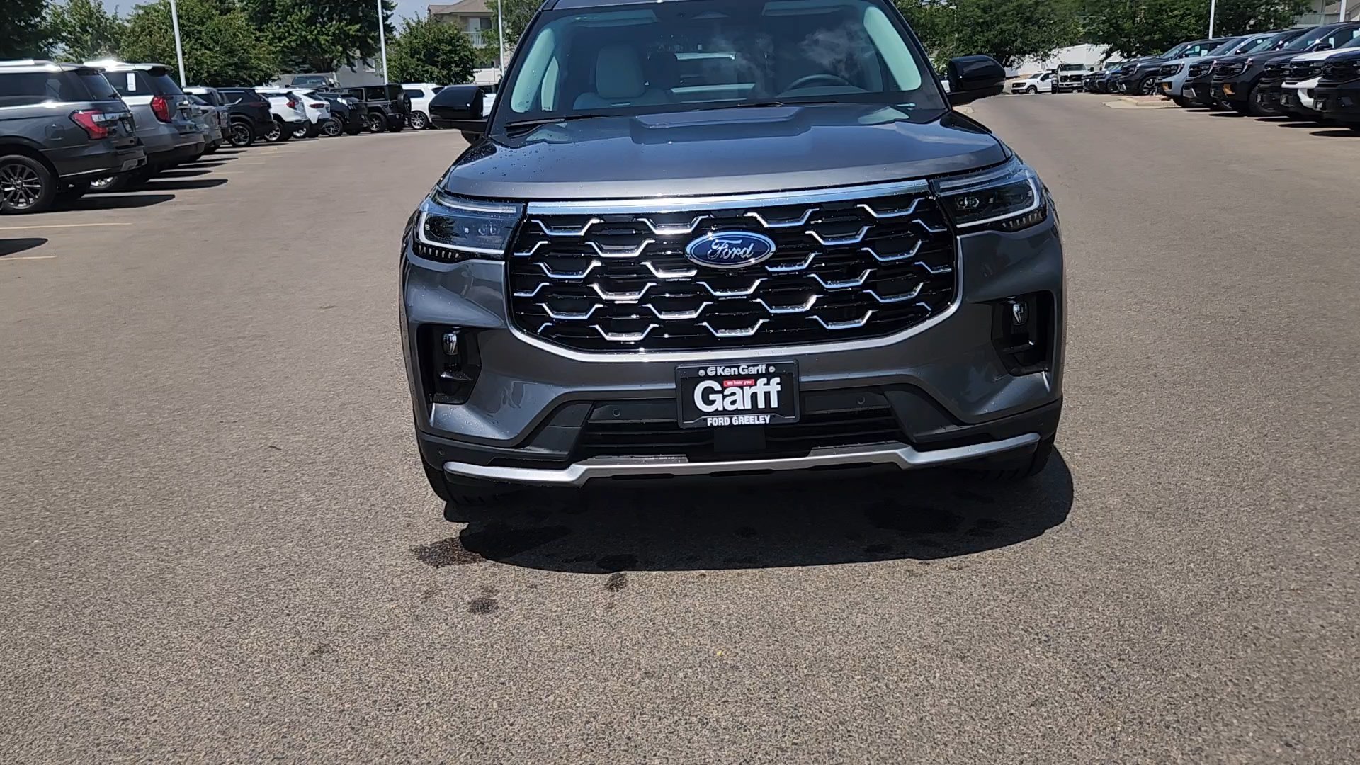 New 2026 Carbonized Gray Metallic Ford Platinum image 7