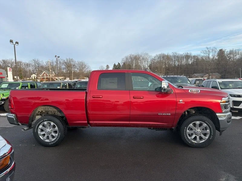 New 2026 Molten Red Pearl-Coat Exterior Paint RAM Laramie image 2