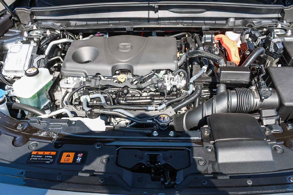 New 2026 Machine Gray Metallic Mazda Preferred AWD image 12
