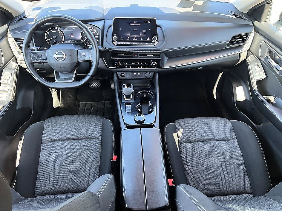 Certified Used 2025 Super Black Nissan SV image 18