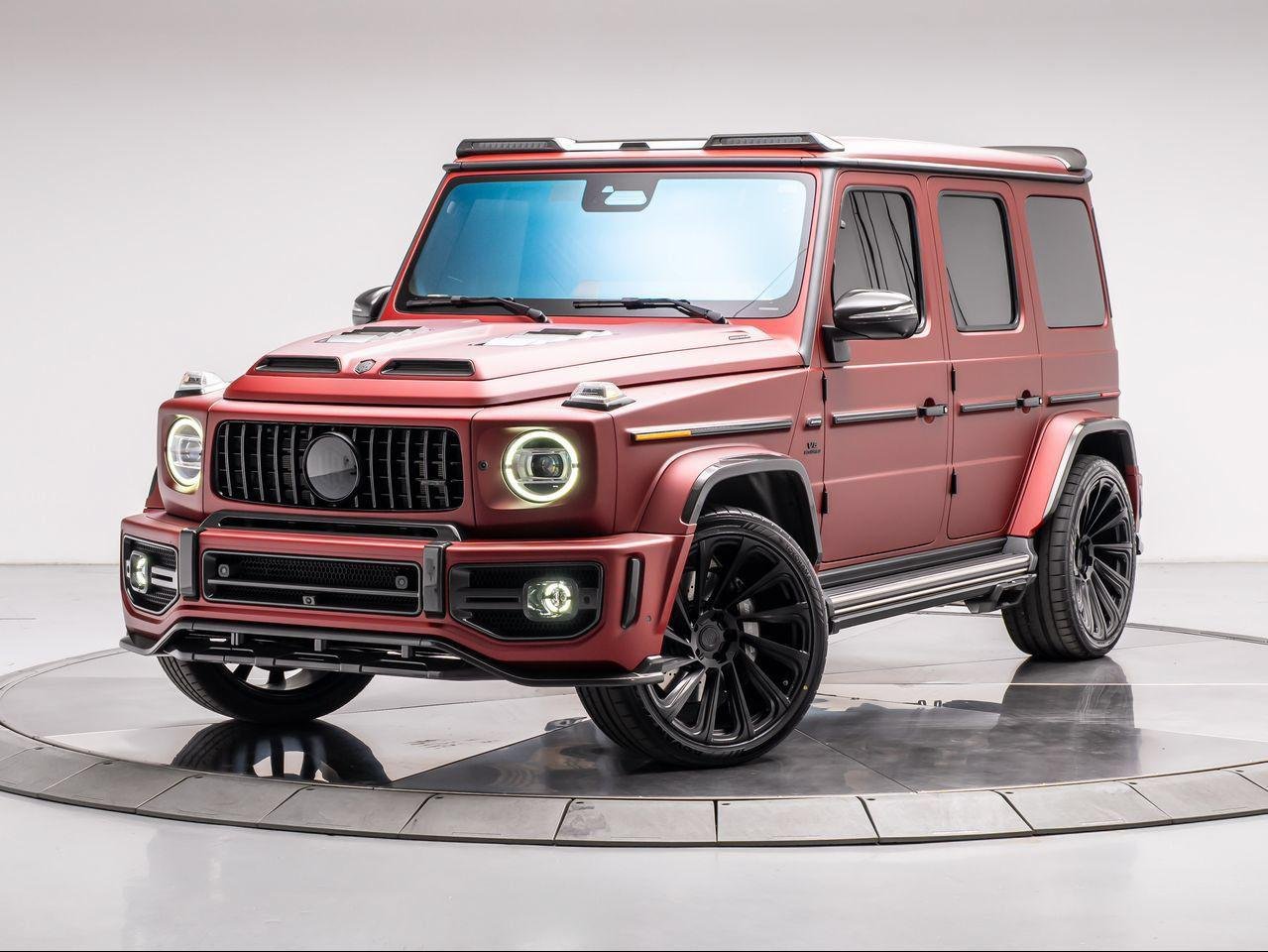 Used 2025 SATIN DARK RED PPF Mercedes-Benz AMG® G63 image 1