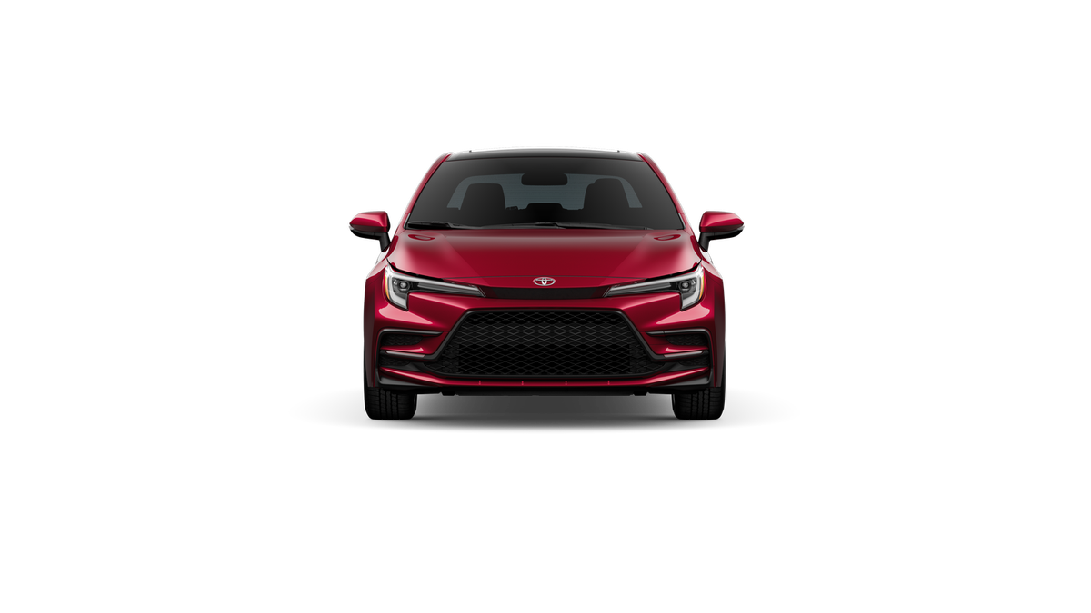 New 2026 Ruby Flare Pearl with Midnight Black Metallic roof Toyota XSE image 17