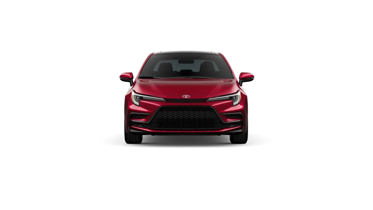 New 2026 Ruby Flare Pearl with Midnight Black Metallic roof Toyota XSE image 17
