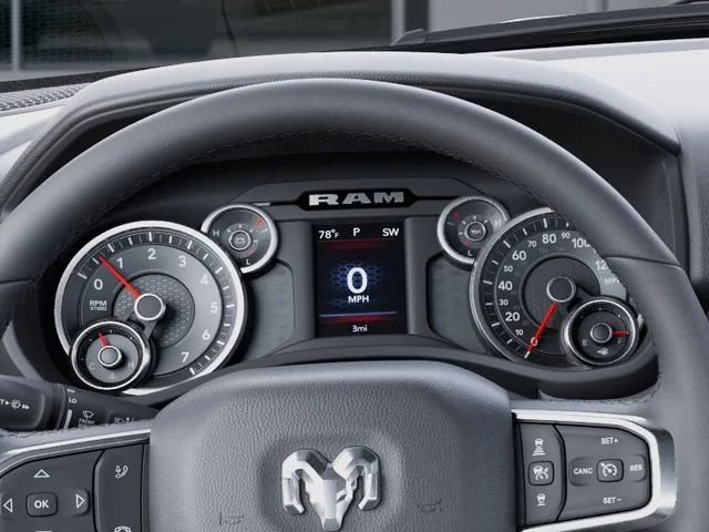 New 2026 Diamond Black Crystal Pearl-Coat Exterior Paint RAM Big Horn/Lone Star image 17