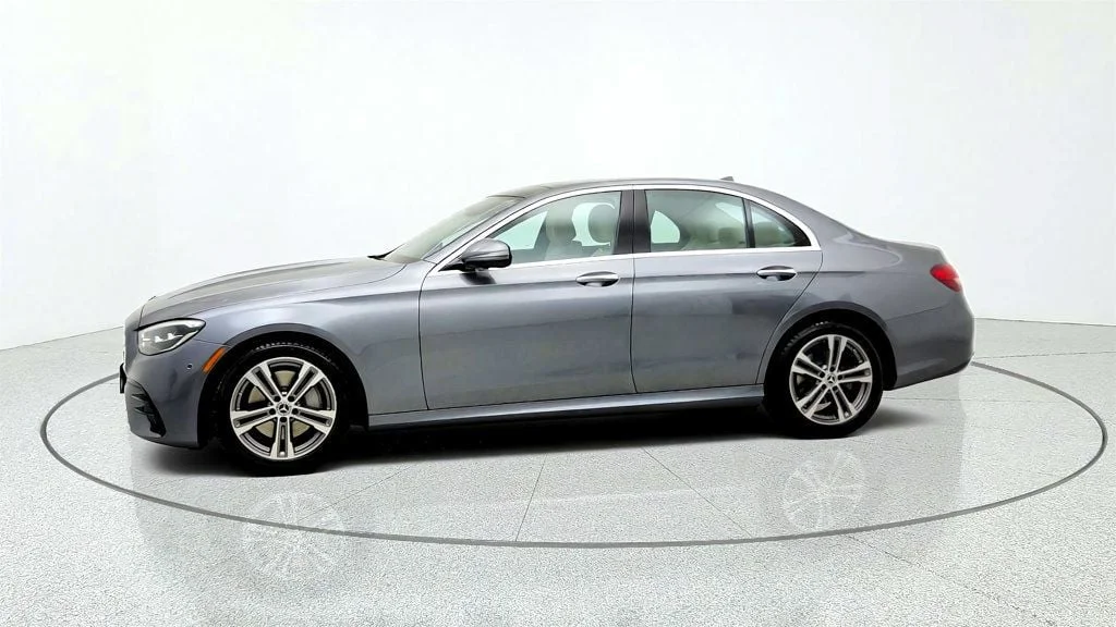 Used 2022 Selenite Grey Metallic Mercedes-Benz E 350 4MATIC® Sedan w/ Nappa Leather & Panorama Roof image 8