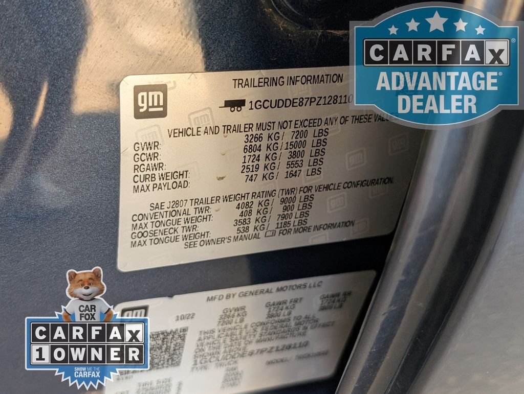 Used 2023 Blue Chevrolet LT image 35