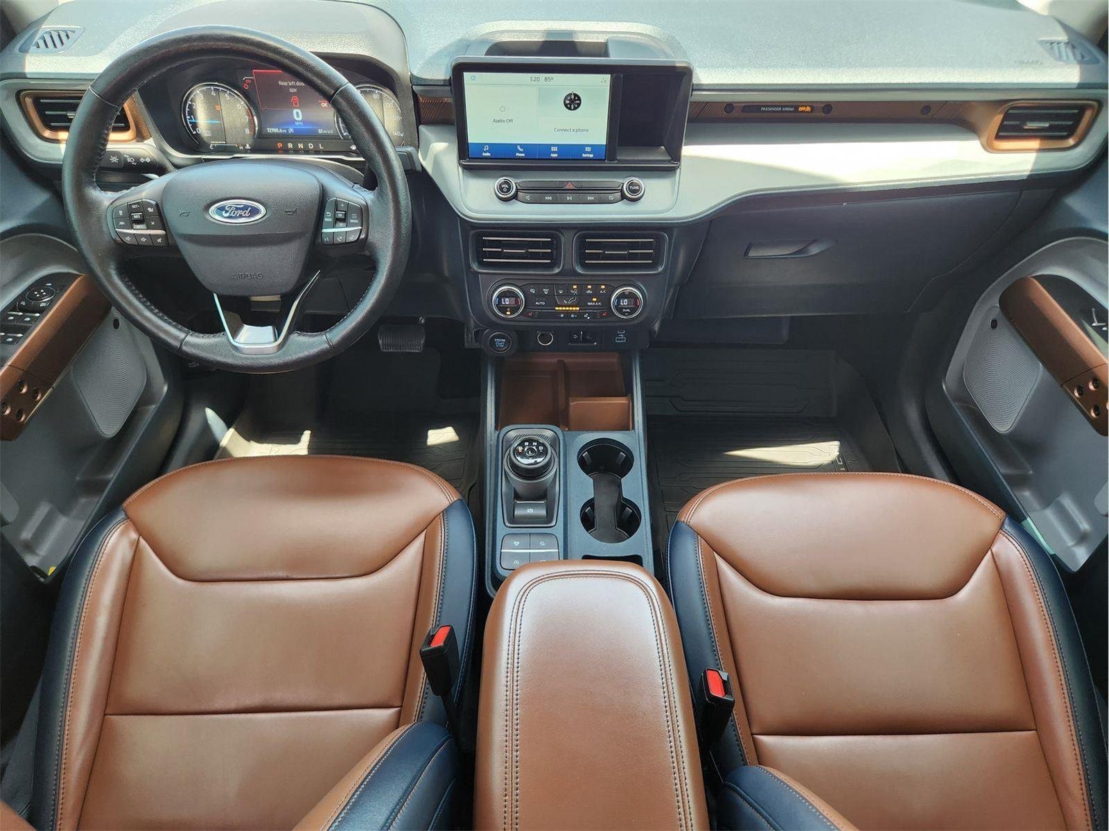 Used 2022 Hot Pepper Red Metallic Tinted Clearcoat Ford LARIAT image 27