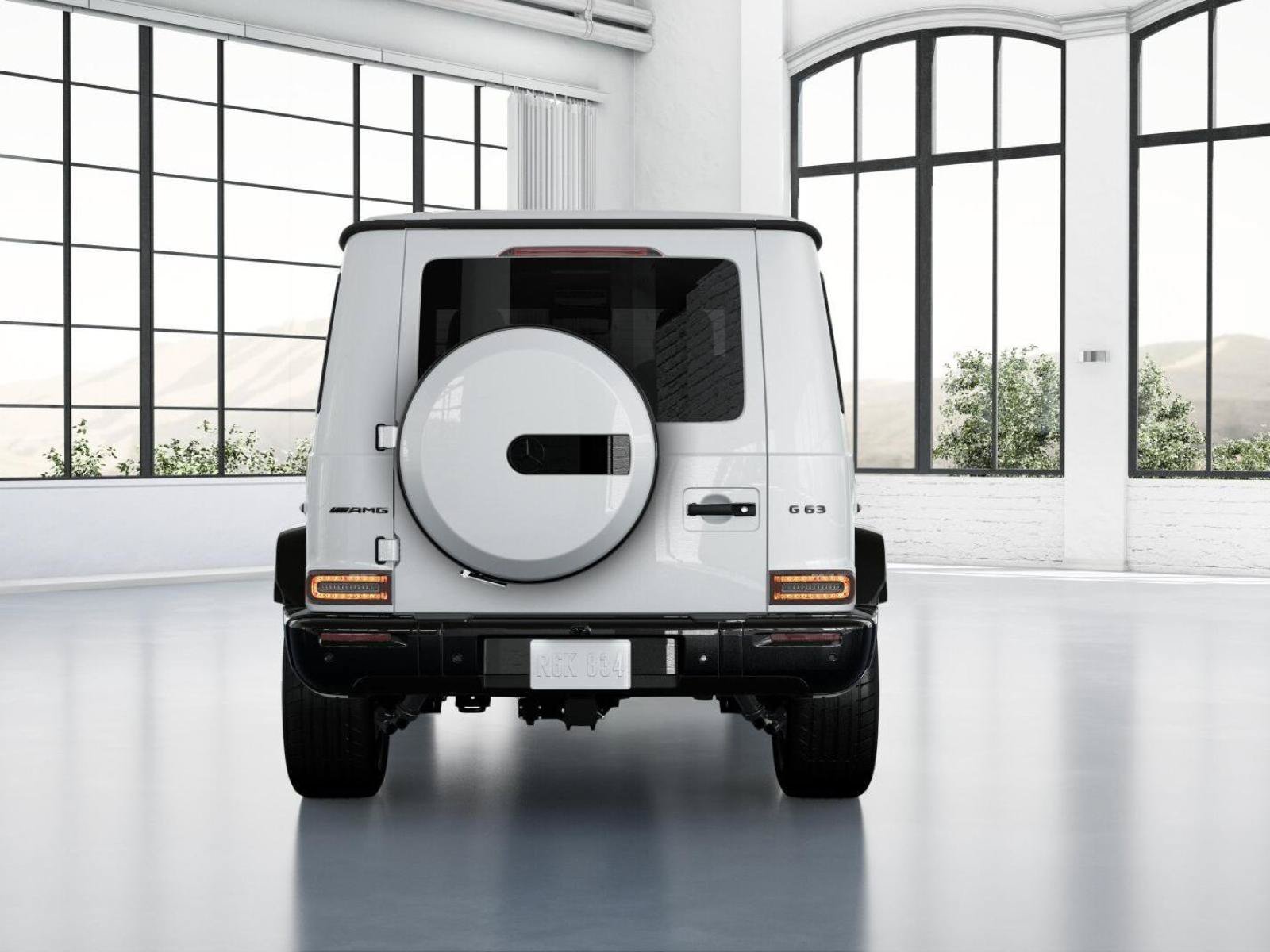 New 2026 MANUFAKTUR Moonlight White Metallic Mercedes-Benz AMG® G 63 SUV image 40