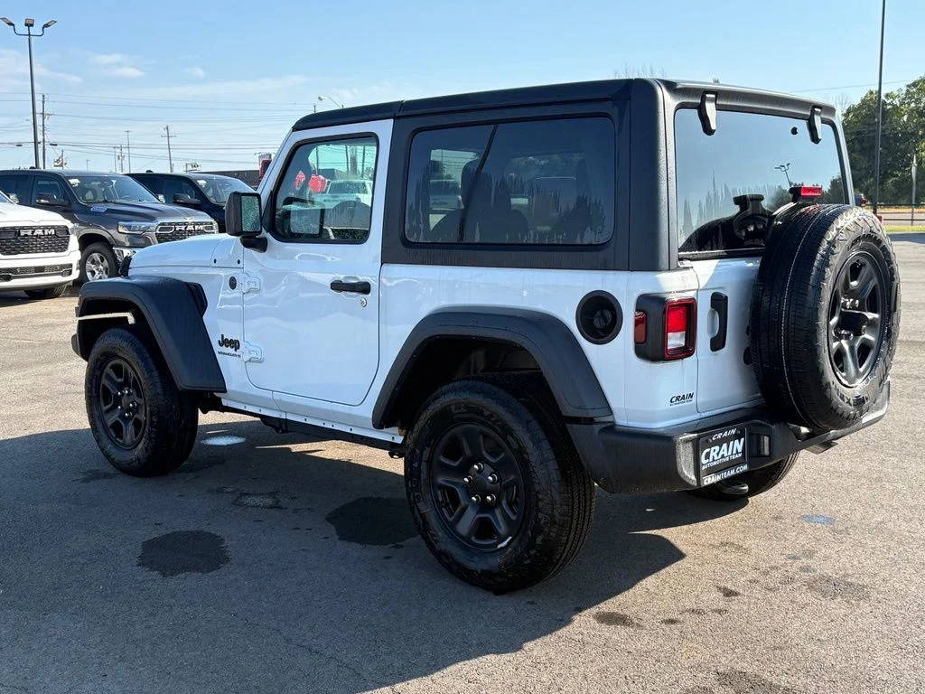 New 2026 Bright White Clear-Coat Exterior Paint Jeep Sport image 5