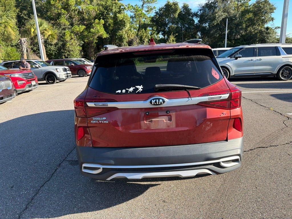 Certified Used 2021 Mars Orange Kia S image 6
